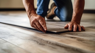Alle patronen en verschillende legwijzen van een houten vloer